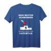 Dein Bester Schwimmer wünscht Alles Gute zum Vatertag T-Shirt – Humoriges Geschenk mit Spruch für Papa, perfekt zum Überraschung & Freude bereiten
