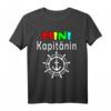 Mini Kapitänin Bootsführerschein Bestanden T-Shirt - Perfektes Geschenk für zukünftige Segel-Kapitäninnen & Nordsee & Ostsee Fans