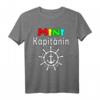 Mini Kapitänin Bootsführerschein Bestanden T-Shirt - Perfektes Geschenk für zukünftige Segel-Kapitäninnen & Nordsee & Ostsee Fans