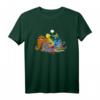 Sesamstraße Group Street Light T-Shirt zum HapDeer - Offiziell lizenzierte Cartoon Bekleidung in verschiedenen Styles