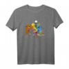 Sesamstraße Group Street Light T-Shirt zum HapDeer - Offiziell lizenzierte Cartoon Bekleidung in verschiedenen Styles