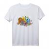 Sesamstraße Group Street Light T-Shirt zum HapDeer - Offiziell lizenzierte Cartoon Bekleidung in verschiedenen Styles