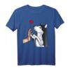 Husky Liebe Hunde Frauchen Herrchen T-Shirt – Perfektes Geschenk für Hundeliebhaber, Familien & Gassi-Geher