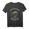 Eisenbahner Dampflok mit Herz und Seele T-Shirt - Perfektes Geschenk für Zugführer, Eisenbahn- und Dampflokfans zu Geburtstag & Weihnachten