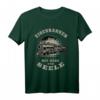 Eisenbahner Dampflok mit Herz und Seele T-Shirt - Perfektes Geschenk für Zugführer, Eisenbahn- und Dampflokfans zu Geburtstag & Weihnachten