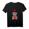 Teddybär mit Herzen T-Shirt für Bärenliebhaber - Lustiges, buntes Design für Bärenmama & Bärenpapa, perfekt als Geschenk