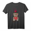 Teddybär mit Herzen T-Shirt für Bärenliebhaber - Lustiges, buntes Design für Bärenmama & Bärenpapa, perfekt als Geschenk