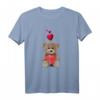 Teddybär mit Herzen T-Shirt für Bärenliebhaber - Lustiges, buntes Design für Bärenmama & Bärenpapa, perfekt als Geschenk