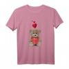 Teddybär mit Herzen T-Shirt für Bärenliebhaber - Lustiges, buntes Design für Bärenmama & Bärenpapa, perfekt als Geschenk