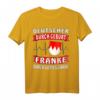 Deutscher durch Geburt Franke durch Gottes Gnade T-Shirt – Lustiges & Stolz auf Franken für Ober-, Mittel- & Unterfranken, perfekt zum Geburtstag & Weihnachten
