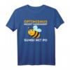 Lustiges Ironie T-Shirt mit Spruch - Optimismus heißt umgekehrt Sumsi mit Po als Geschenk zum Geburtstag oder Weihnachten für Freunde mit Humor