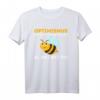 Lustiges Ironie T-Shirt mit Spruch - Optimismus heißt umgekehrt Sumsi mit Po als Geschenk zum Geburtstag oder Weihnachten für Freunde mit Humor