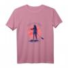 SUP Board Paddle Stand Up Paddling T-Shirt mit Paddel- und Wassersportmotiv für Wassersportler