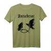 Raben fangen Christenfisch - Occult Wikinger Antichrist T-Shirt für Heiden, Wikinger & Metal-Fans