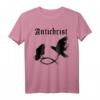 Raben fangen Christenfisch - Occult Wikinger Antichrist T-Shirt für Heiden, Wikinger & Metal-Fans