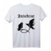 Raben fangen Christenfisch - Occult Wikinger Antichrist T-Shirt für Heiden, Wikinger & Metal-Fans
