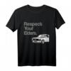 Respect Your Elders Vintage Euro E21 T-Shirt – Lustiges, stilvolles Geschenk für besondere Menschen und Geburtstage
