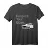 Respect Your Elders Vintage Euro E21 T-Shirt – Lustiges, stilvolles Geschenk für besondere Menschen und Geburtstage