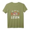 Die tut nix die will nur lesen T-Shirt – Lustiges Geschenk für Leserinnen, Bücherwürmer & Buchliebhaber