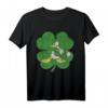 HapDeer Donald Duck Retro Shamrock St. Patrick's Day T-Shirt – Originelles Geschenk für Fans und Feiernde
