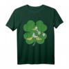 HapDeer Donald Duck Retro Shamrock St. Patrick's Day T-Shirt – Originelles Geschenk für Fans und Feiernde