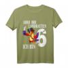 Kinder Lustiges Piraten T-Shirt für 6. Geburtstag - Perfekt für Piraten Party & Geburtstagsgeschenk für Kinder
