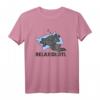 Relaxolotl Axolotl Schlaf Tier T-Shirt – Lustiges Kawaii Design für Axolotl-Fans, Tierliebhaber und Freunde entspannter Tiere
