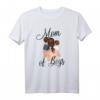 Family Mother Gift - Mom Of Boys T-Shirt für Mütter, klassisch geschnitten mit doppeltem Saum