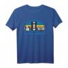 Never Forget T-Shirt mit Floppy Disk, VHS & 80er/90er Design – Lustiges Retro T-Shirt als Geschenk für Medien- und Nostalgie-Fans
