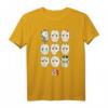 HapDeer Jason Masks T-Shirt - Lizenziertes Warner Bros. Fanartikel für Masken- und Filmfans