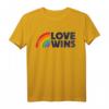 LGBTQ Love Wins Gay Pride LGBT Ally Rainbow Flag Vintage T-Shirt – Unterstütze Gleichheit, Liebe & Pride für die LGBT Community