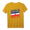 Born in Yugoslavia – Lustiges Retro Balkan-Geschenk T-Shirt für Freunde & Familie, perfekt für Weihnachten & Geburtstage