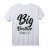 Big Brother Finally Shirt für Jungen – Geschwisterankündigung & Willkommensgeschenk für den neuen Bruder oder die neue Schwester