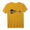 Gitarre Natur See Schatten Design Gitarrist Geschenk - Vintage T-Shirt für Musiker, Konzerte & Festivals