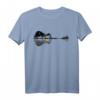 Gitarre Natur See Schatten Design Gitarrist Geschenk - Vintage T-Shirt für Musiker, Konzerte & Festivals