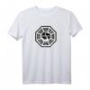 HapDeer T-Shirt mit Schwan Logo - Lizenzierter Serien-Merchandise für Fans der Insel-Überlebens-Show