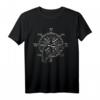 NORDISCH mit Anker - Nautisches Segler Kapitän Skipper T-Shirt für Wassersportler und Nordsee-Fans