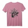 NORDISCH mit Anker - Nautisches Segler Kapitän Skipper T-Shirt für Wassersportler und Nordsee-Fans
