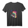 Retro Kassette 80s & 90s Party T-Shirt – Buntes Vintage Musik Motiv für Kinder und Erwachsene, ideal für Fasching, Karneval & Themenpartys