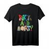40Geburtstag Rick und Morty Illustrated Logo T-Shirt - Offiziell lizenziertes Cartoon Network Merchandise zum HapDeer