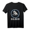 Silber Schwimmabzeichen T-Shirt - Stolz auf bestandene Schwimmprüfung, perfektes Geschenk für Kinder, Schwimmer & Bademeister