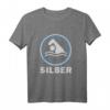Silber Schwimmabzeichen T-Shirt - Stolz auf bestandene Schwimmprüfung, perfektes Geschenk für Kinder, Schwimmer & Bademeister