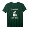 Ich dreh am Rad - Lustiges Rollstuhl T-Shirt mit Spruch für Rollstuhlfahrer und Humorvolle Geschenkidee