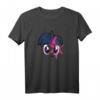 My Little Pony Twilight Sparkle Smiling Face T-Shirt - Offiziell Lizenzierte Pony Kleidung für Fans und Kinder