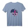 My Little Pony Twilight Sparkle Smiling Face T-Shirt - Offiziell Lizenzierte Pony Kleidung für Fans und Kinder