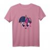 My Little Pony Twilight Sparkle Smiling Face T-Shirt - Offiziell Lizenzierte Pony Kleidung für Fans und Kinder