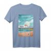 Brighton City England T-Shirt – Klassisch geschnittenes Souvenir mit doppelt genähtem Saum