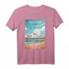 Brighton City England T-Shirt – Klassisch geschnittenes Souvenir mit doppelt genähtem Saum