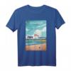 Brighton City England T-Shirt – Klassisch geschnittenes Souvenir mit doppelt genähtem Saum
