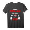 Grill Spruch T-Shirt 'Ich Will Grillen Kuh' – Lustiges BBQ Geschenk für Männer, Grillmeister & Steak-Liebhaber